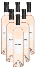 Načíst obrázek do prohlížeče Galerie, 6x Côtes de Provence 2024 Minuty Rosé Prestige + originální taška MINUTY jako dárek
