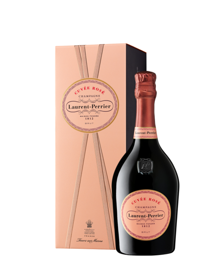 Champagne Rosé Brut Laurent-Perrier v dárkovém balení