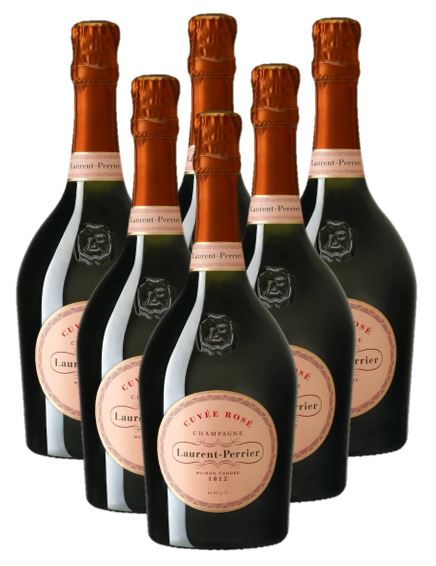 6x Champagne Rosé Brut Laurent-Perrier