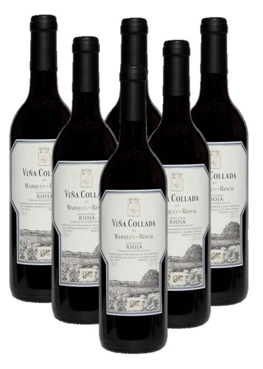 6x Rioja Vina Collada 2018 Marqués de Riscal