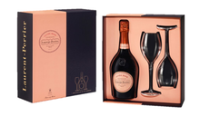 Načíst obrázek do prohlížeče Galerie, TIP! Champagne Rosé Brut Laurent-Perrier v dárkovém balení se 2 skleničkami zdarma
