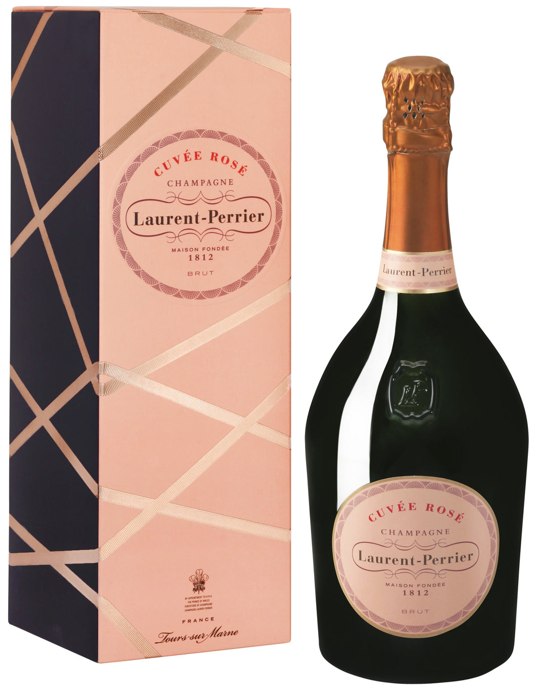 Champagne Rosé Brut Laurent-Perrier v dárkovém balení