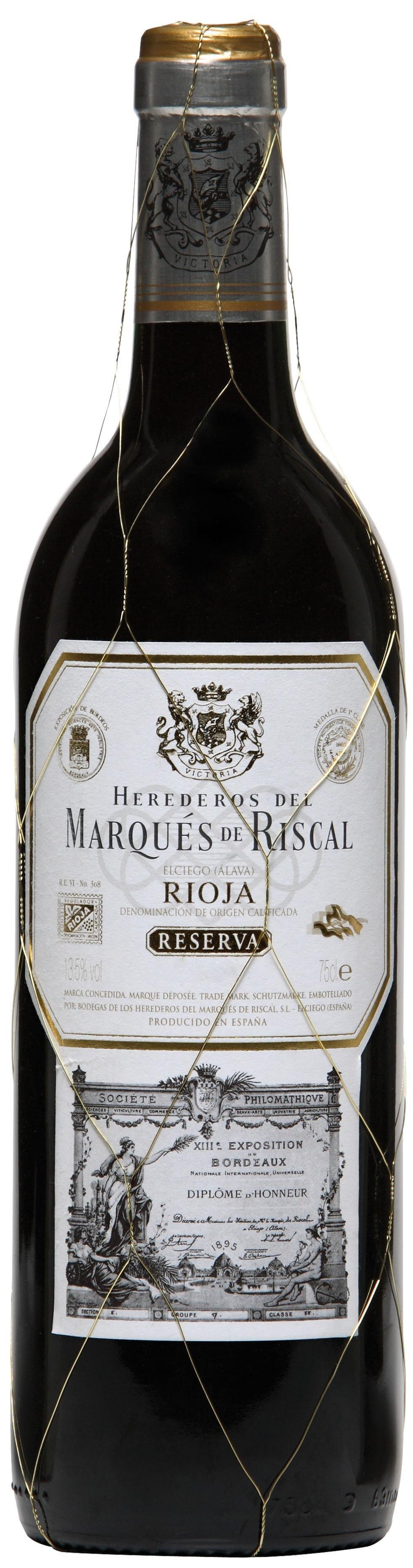 Rioja Reserva 2017 Marqués de Riscal 0,375l